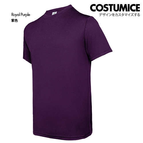Costumice Design Crew Neck Dri Fit T Shirt Royal Purple S