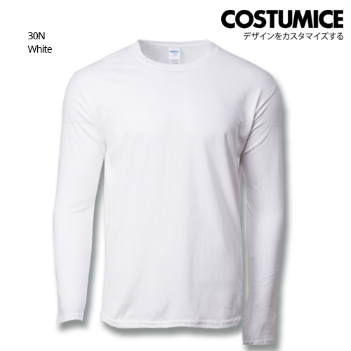 Costumice Design Premium Cotton Long Sleeve T-Shirt-White