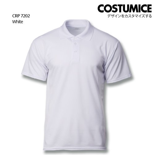 Costumice Design Quick Dry Polo Crp 7202 White