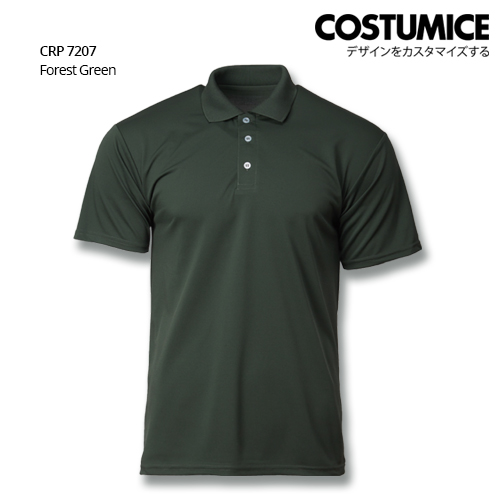 Costumice Design Quick Dry Polo Crp 7207 Forest Green