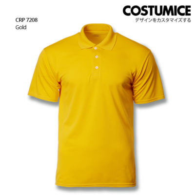 Costumice Design Quick Dry Polo Crp 7208 Gold