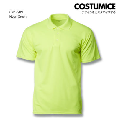 Costumice Design Quick Dry Polo Crp 7209 Neon Green