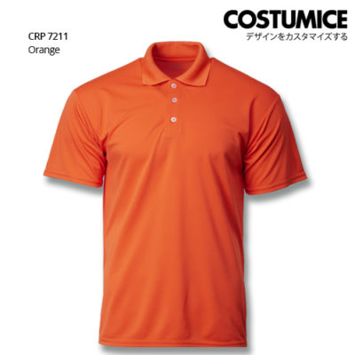 Costumice Design Quick Dry Polo Crp 7211 Orange