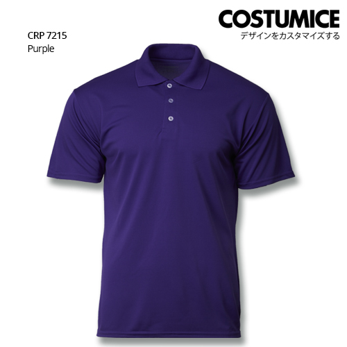 Costumice Design Quick Dry Polo Crp 7215 Purple