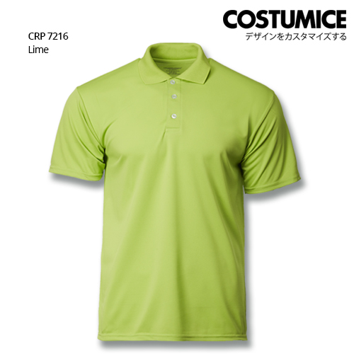 Costumice Design Quick Dry Polo Crp 7216 Lime