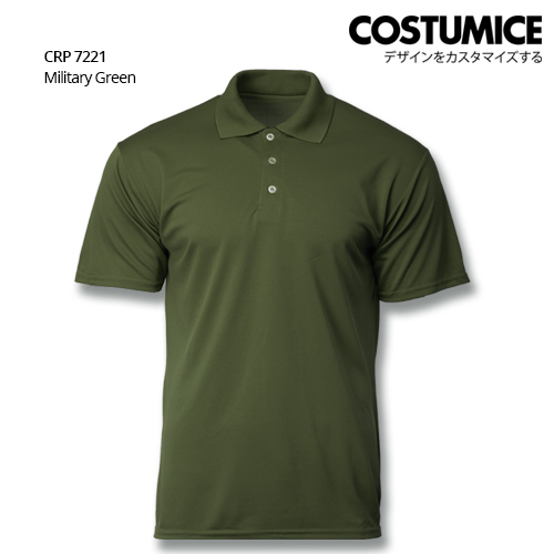 Costumice Design Quick Dry Polo Crp 7221 Military Green
