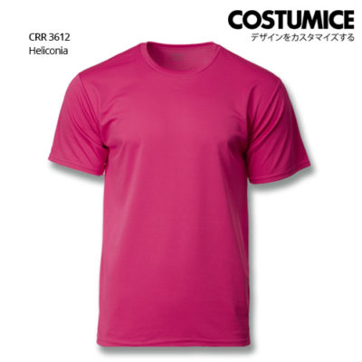Costumice Design Quick Dry T-Shirt Crr 3612 Heliconia