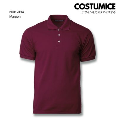 Costumice Design Soft Touch Polo Nhb 2414 Maroon