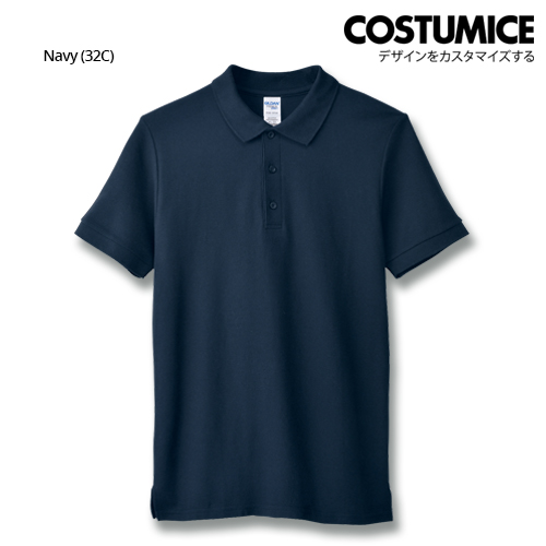 Costumice Design Premium Cotton Double Pique Polo - Navy