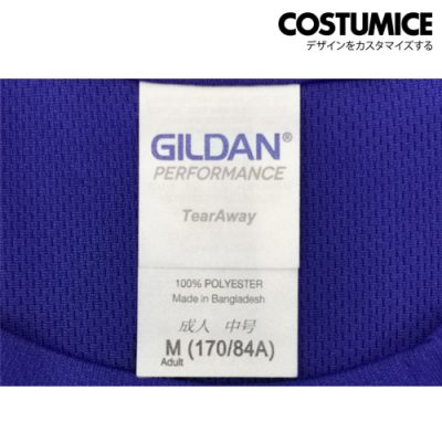 Costumice Design Quick Dry Athletics Shirts Mesh Tee Label