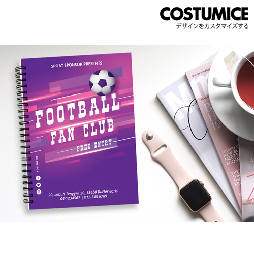 Costumice Design A5 Hard Cover Note Book 4