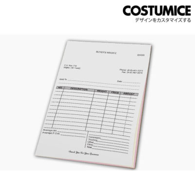 Costumice Design Large Size Multipurpose Bill Book 2