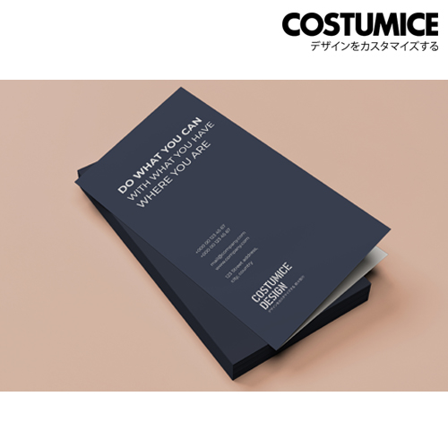 Costumice Design Folded Name Card 1