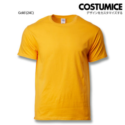 Costumice Design Premium Cotton T-Shirt-Gold