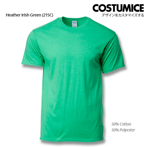 Costumice Design Premium Cotton T-Shirt-Heather Irish Green