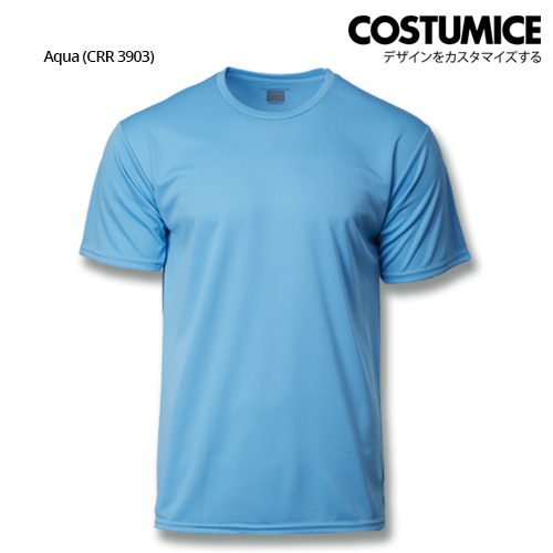 Costumice Design Quick Dry Plus+ Performance T-Shirt-Aqua