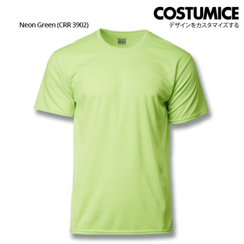Costumice Design Quick Dry Plus+ Performance T-Shirt-Neon Green