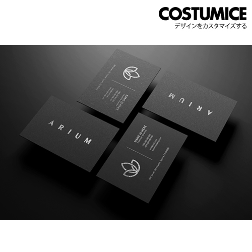 Costumcie Design Premium Name Card 800Gsm Premium Super Black Card 4