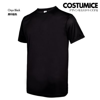 Costumice Design Crew Neck Dri Fit T Shirt Black S