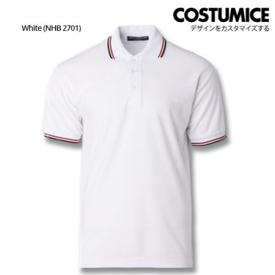 Costumice Design Signature Collection Business Polo - White