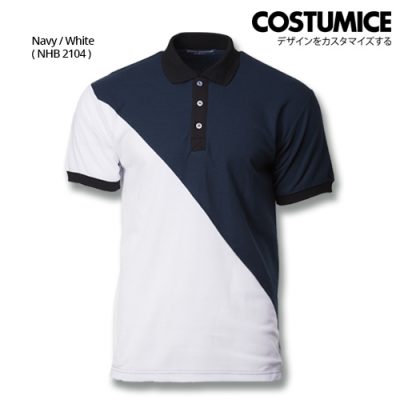 Costumice Design Signature Collection Venture Polo - Navy+White