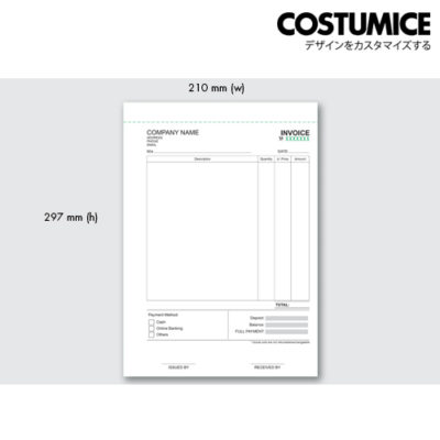 Costumice design large size Multipurpose bill book 2