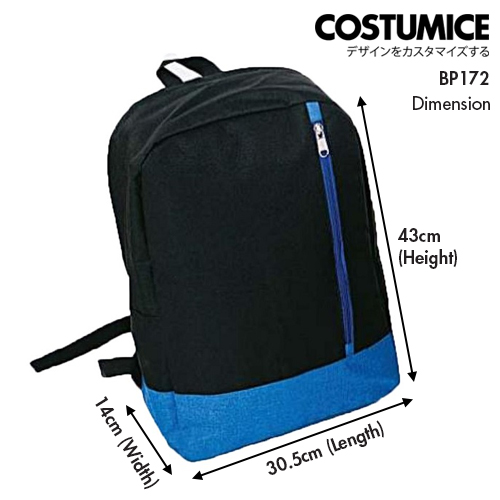 Costumice Design Backpack Bp172 Dimension