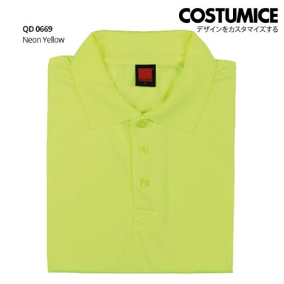 Costumice Design Dri Fit Polo Neon Yellow