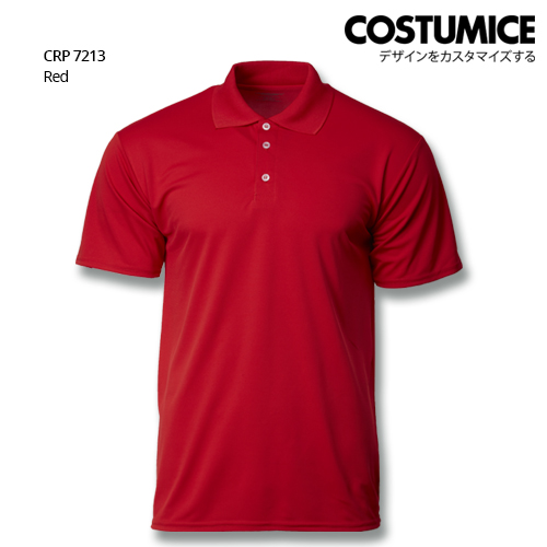Costumice Design Quick Dry Polo Crp 7213 Red