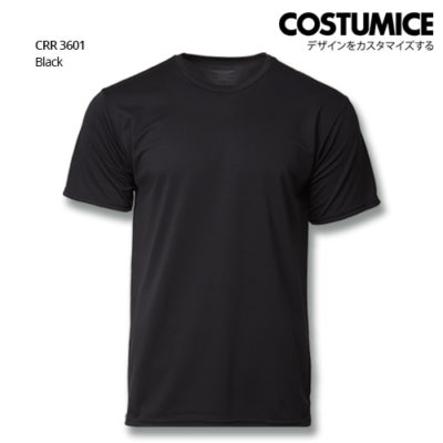 Costumice Design Quick Dry T-Shirt Crr 3601 Black
