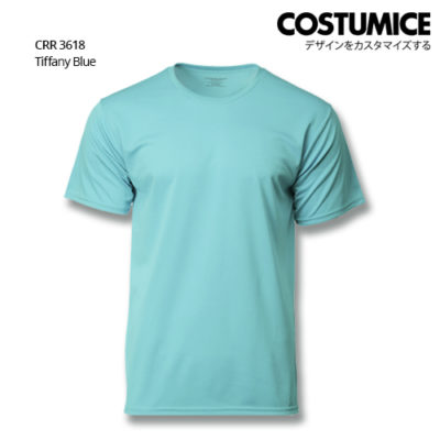 Costumice Design Quick Dry T-Shirt Crr 3618 Tiffany Blue