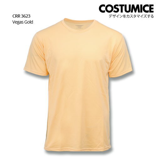 Costumice Design Quick Dry T-Shirt Crr 3623 Vegas Gold