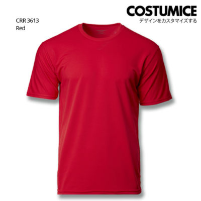 Costumice Design Quick Dry T-Shirt Crr3613 Red