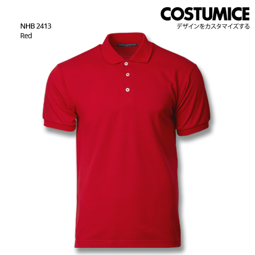 Costumice Design Soft Touch Polo Nhb 2413 Red