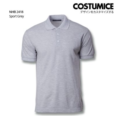 Costumice Design Soft Touch Polo Nhb 2418 Sport Grey