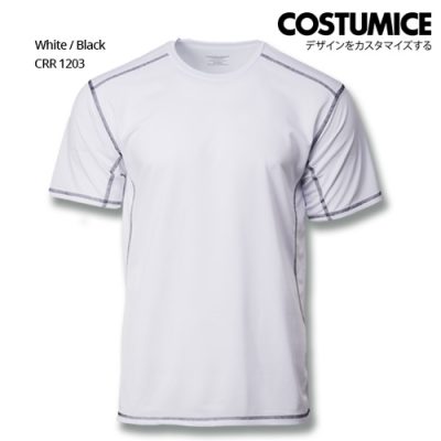 Costumice Design Velocity Tee - White And Black