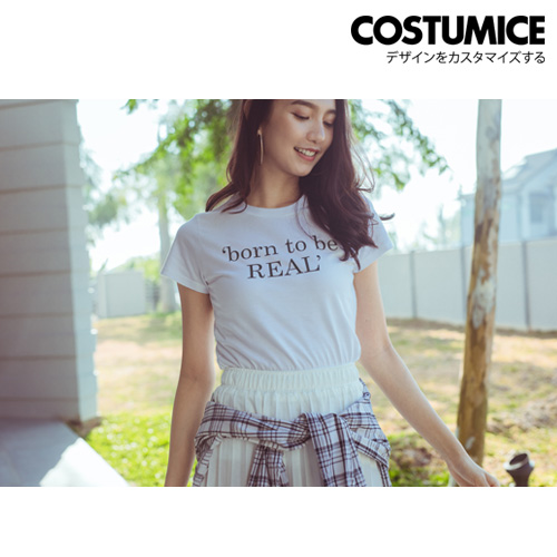 Costumice Design Ladies Cotton T-Shirt Printing