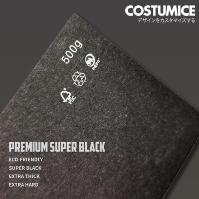 costumcie design premium name card printing 500gsm Premium Super Black card 2