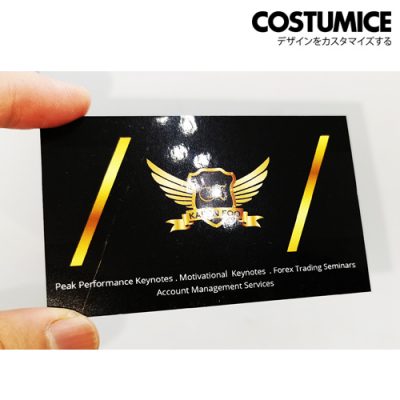 Costumice Design Gloss Laminated Name Card 1