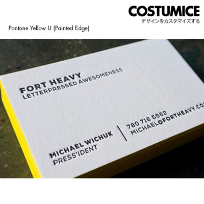 Painted Edge Business Cards