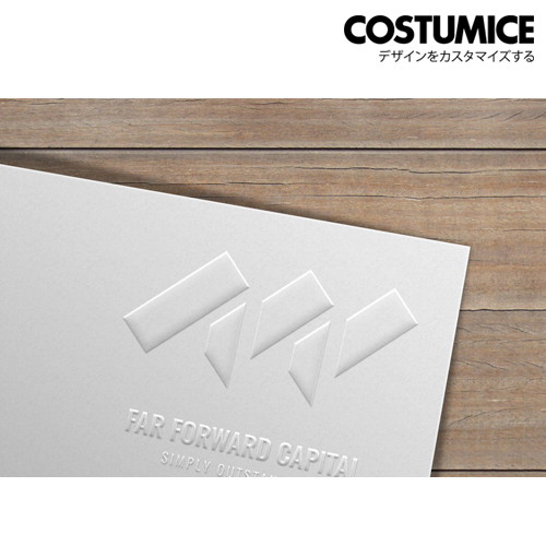 Costumice Design Embossed Name Card 3