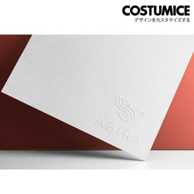 Costumice Design Embossed Name Card 7