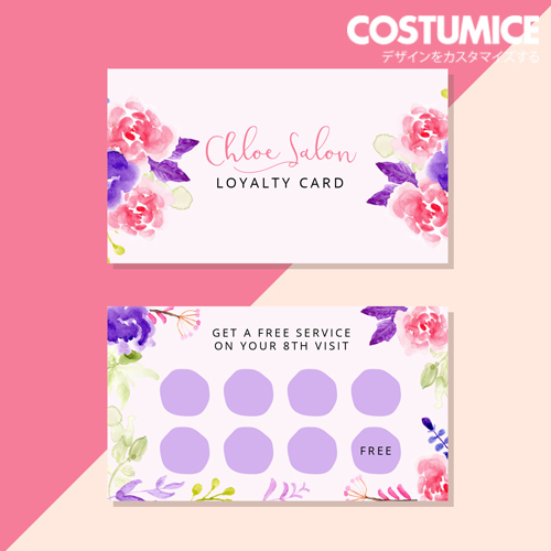 Costumice Design Loyalty Card 4