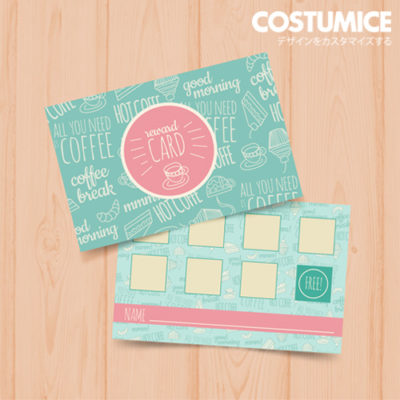 Costumice Design Loyalty Card 6