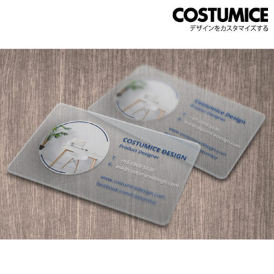 Costumice Design Transparent Pvc Card 1