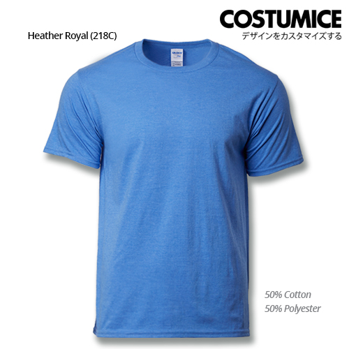 Costumice Design Premium Cotton T-Shirt-Heather Royal