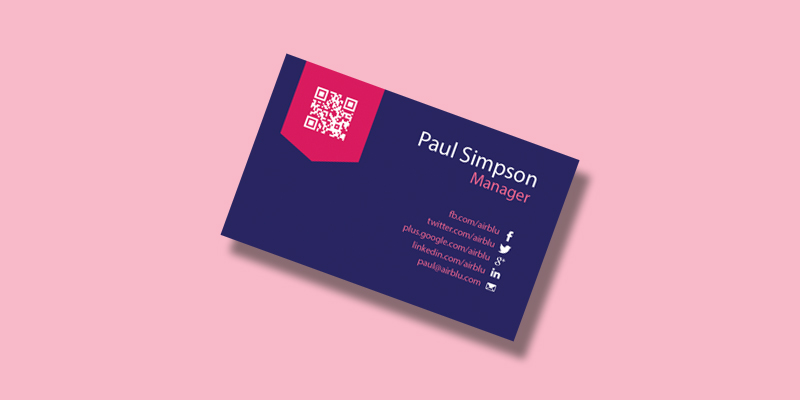 Perfect Example Of Name Card
