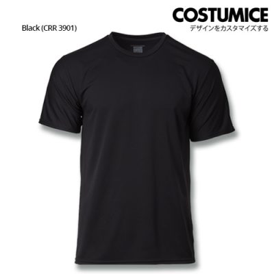 Costumice Design Quick Dry Plus+ Performance T-Shirt-Black