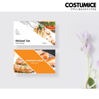 Costumcie Design Multipurpose name card template CDS-GEN-08-01