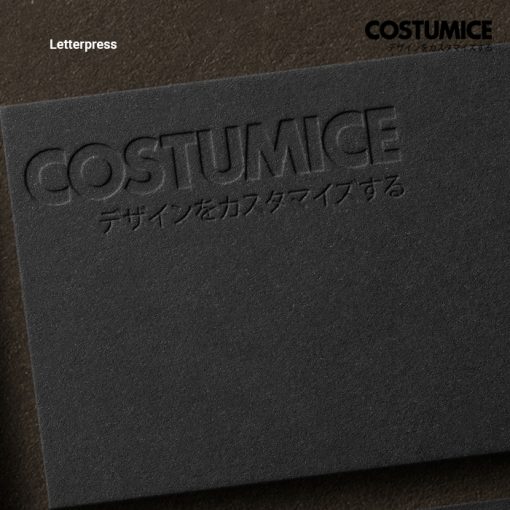 Costumcie Design Letterpress Printing Singapore 3